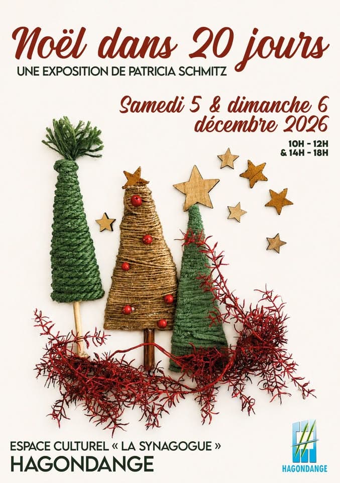 Exposition : Noël dans 20 jours, par Patricia Schmitz