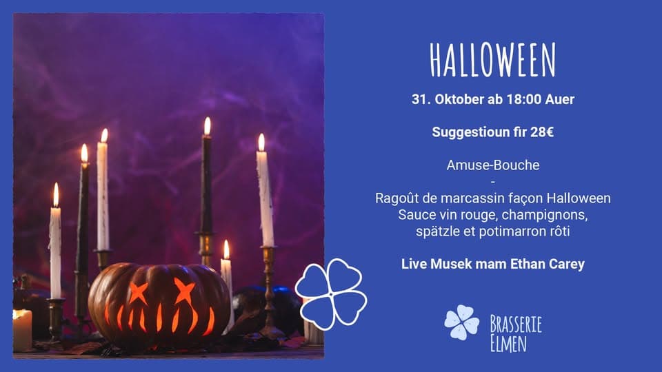 Halloween à la Brasserie Elmen