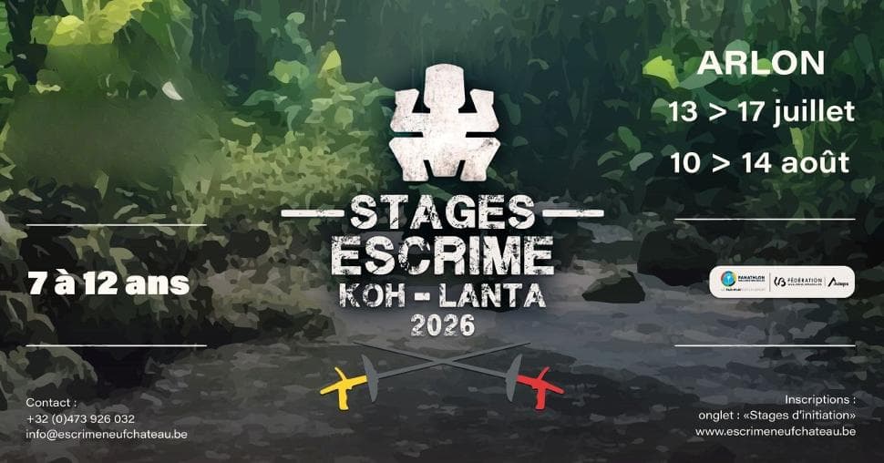 Stage d'escrime | Koh-Lanta - août