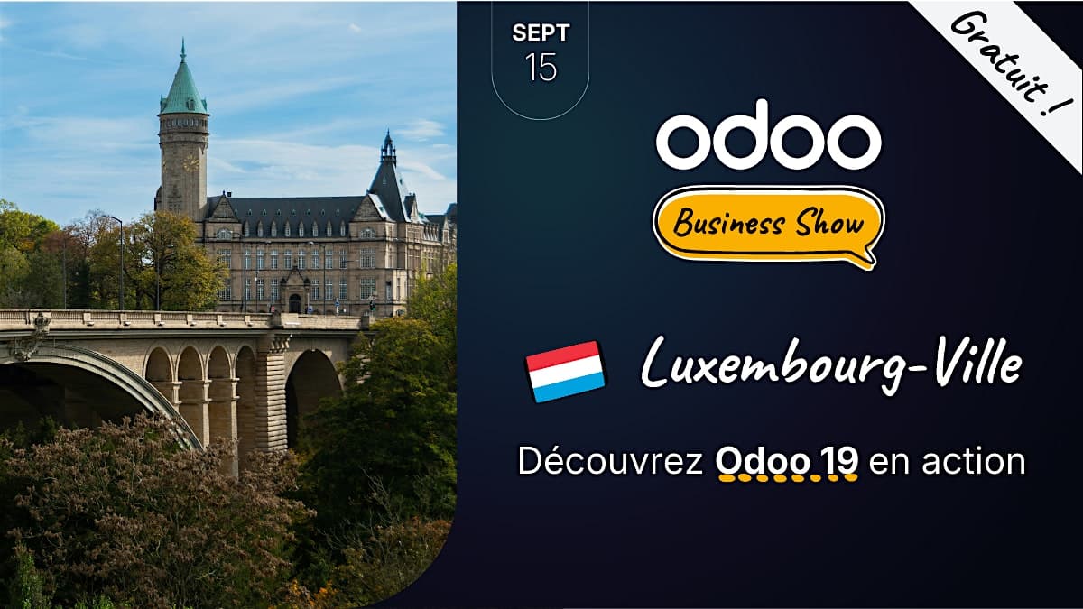 Odoo Business Show Luxembourg-ville