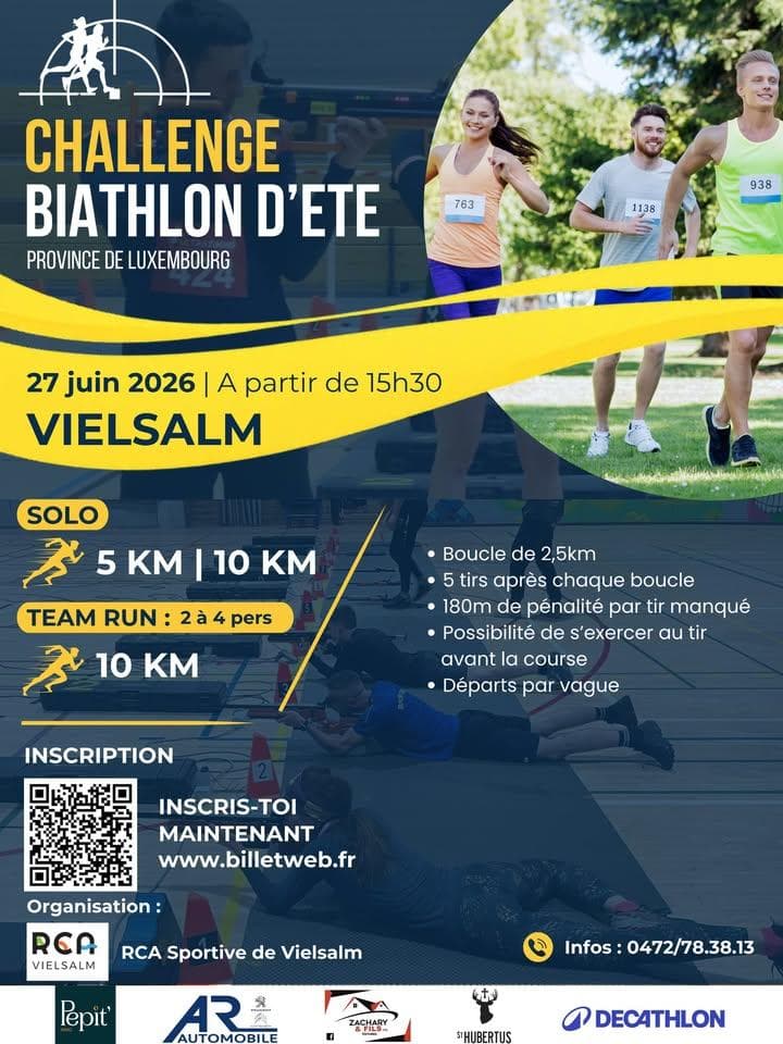 Summer Biathlon Challenge, Province of Luxembourg