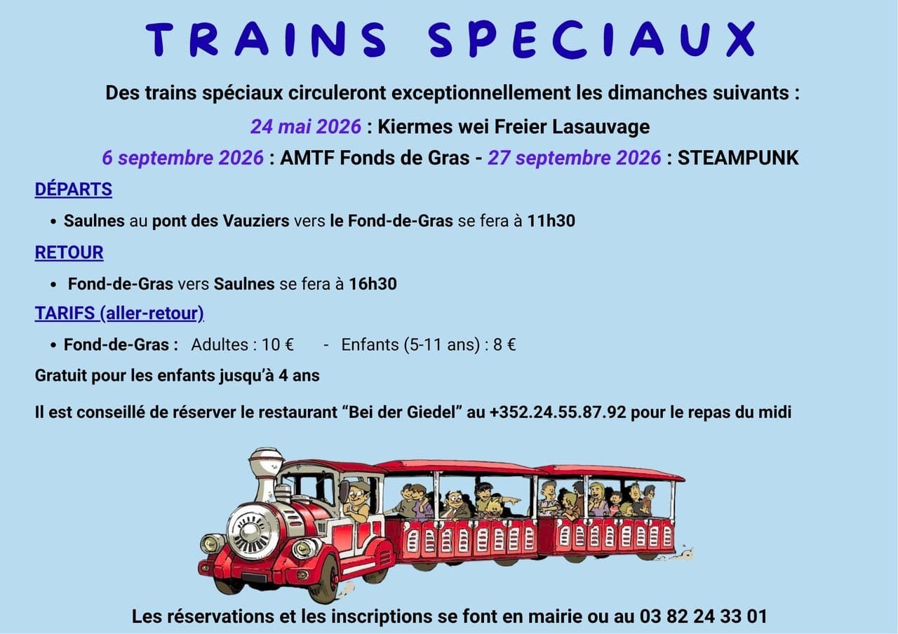 Mine Trains - Special Events