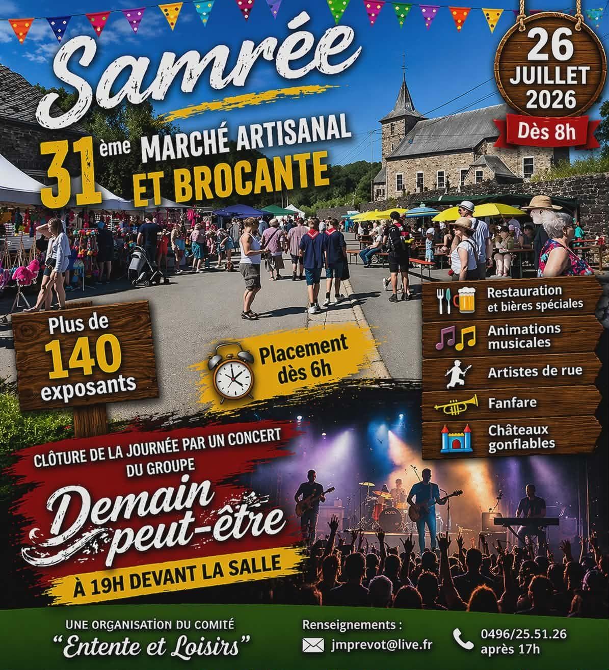 31ème Marché artisanal et brocante