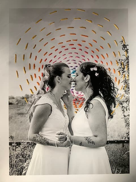 Introduction workshop to embroidery on photographs