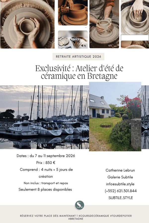 Summer Ceramics Workshop in Brittany