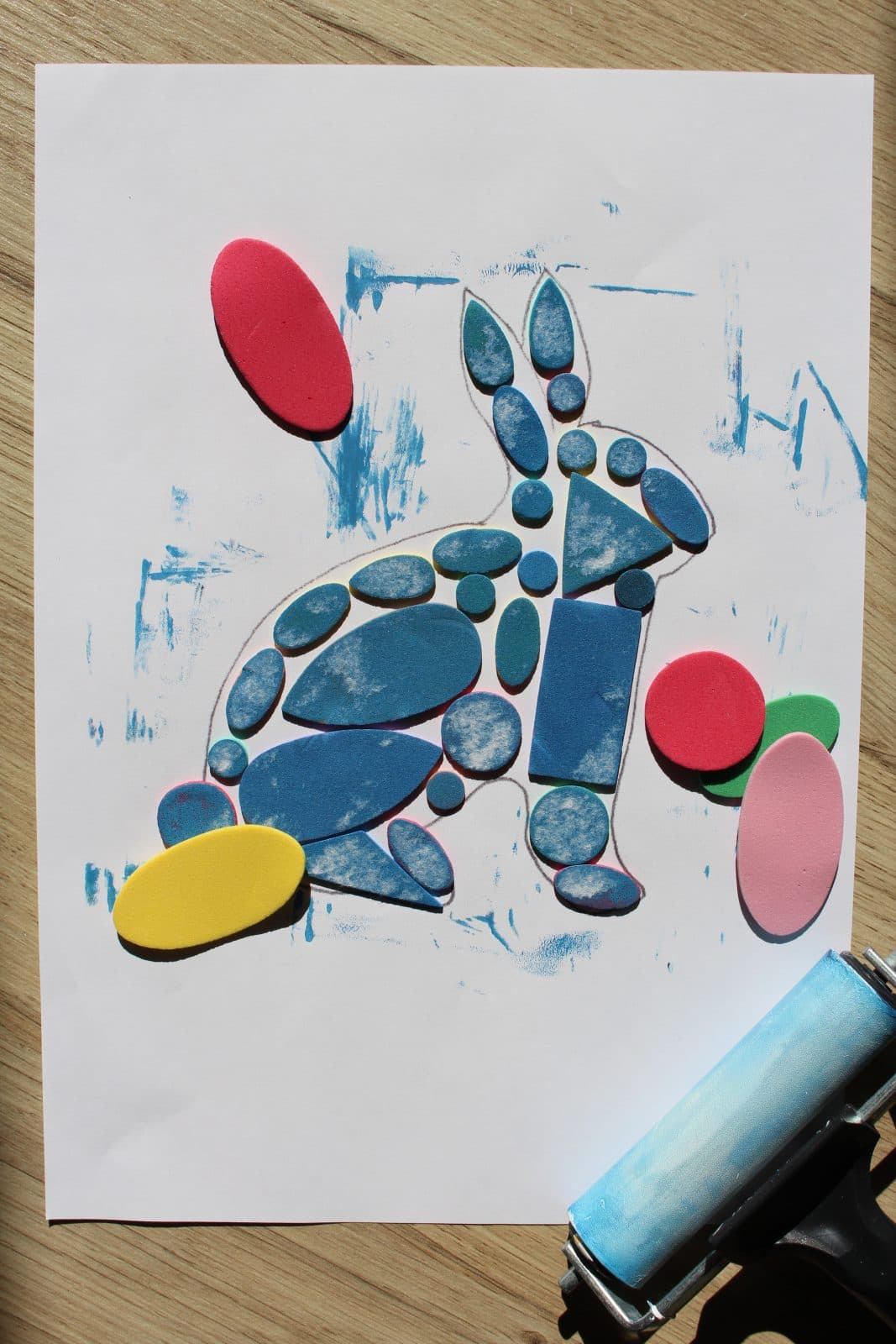Museum Break : Summer foam prints