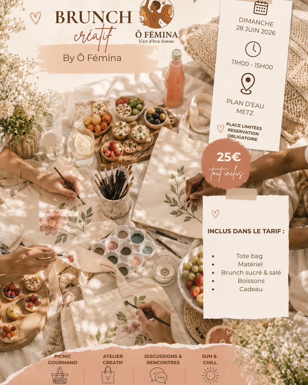 Creative Brunch by Ô Fémina