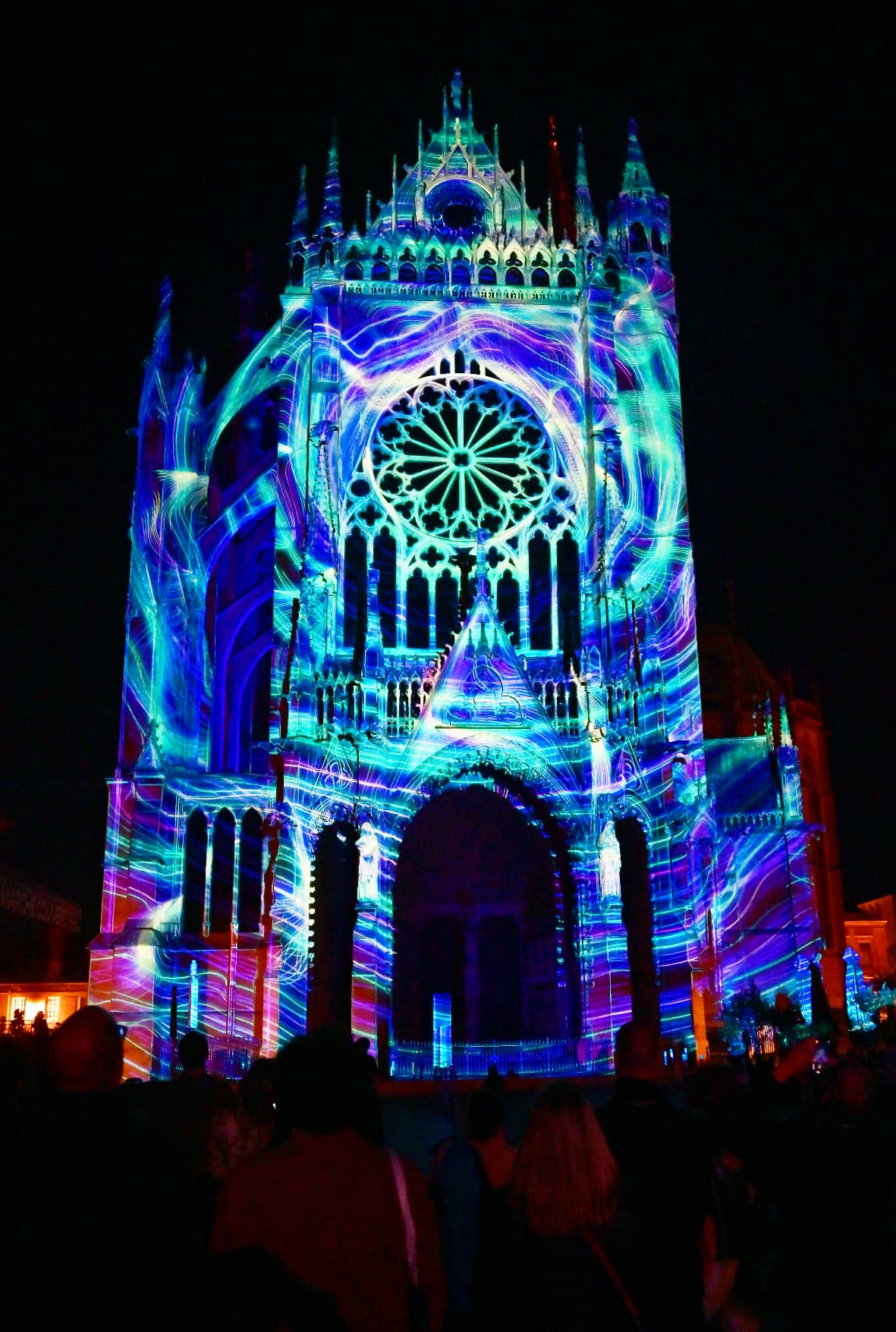 Mapping vidéo - Constellations de Metz