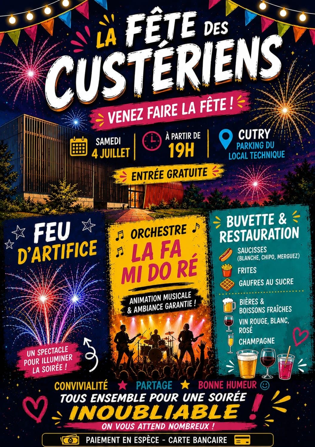 La fête des Custériens à Cutry