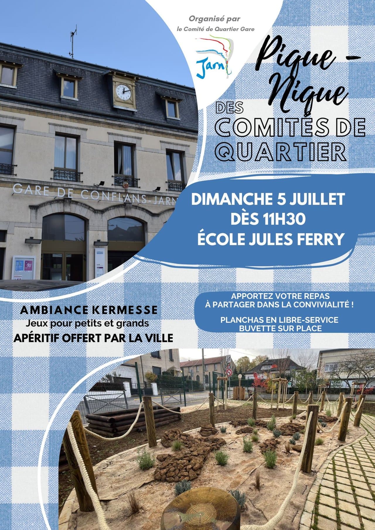 Vie de quartier - Pique-nique des comités de quartiers