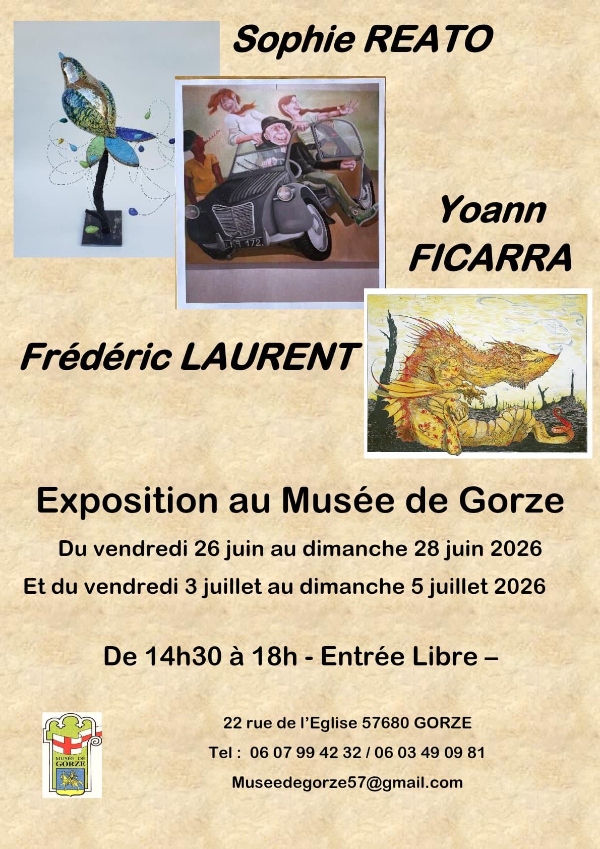 Art Exhibition at the Musée de Gorze
