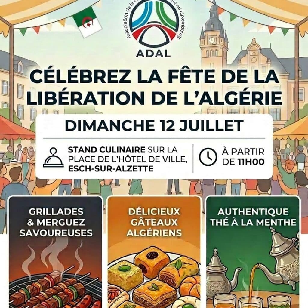 Celebrate Algeria's liberation day