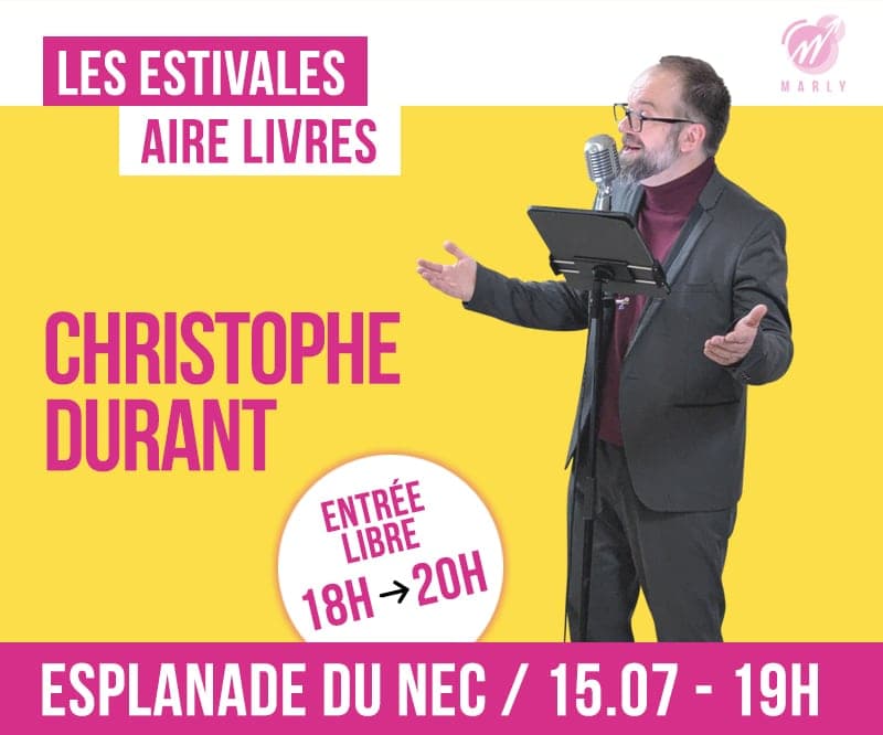 Les estivales Aire Livres – Christophe DURANT de Cantorama