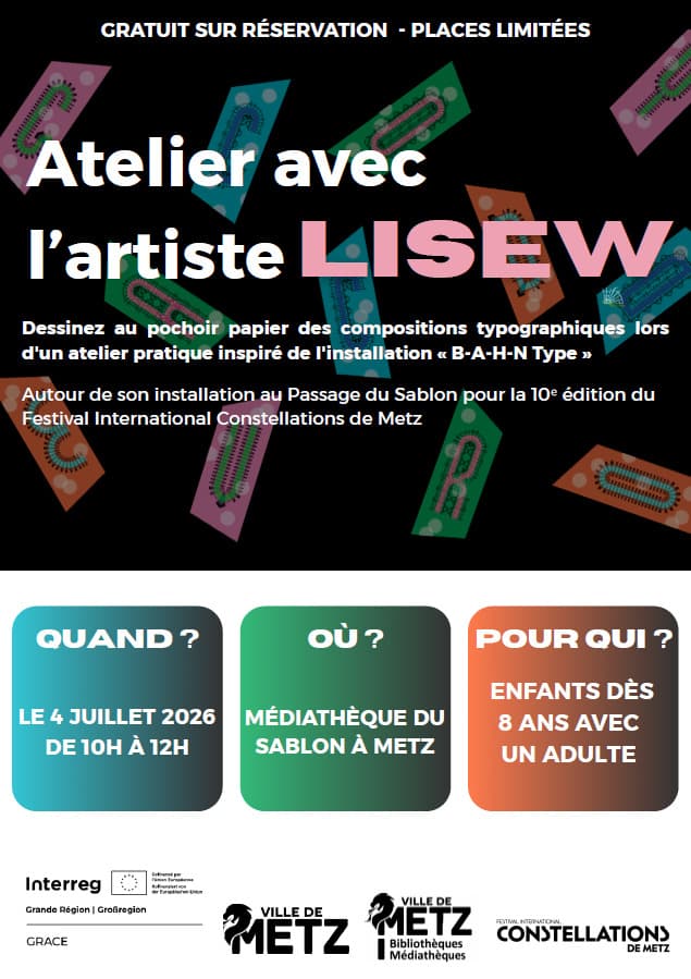Atelier avec l'artiste LiseW