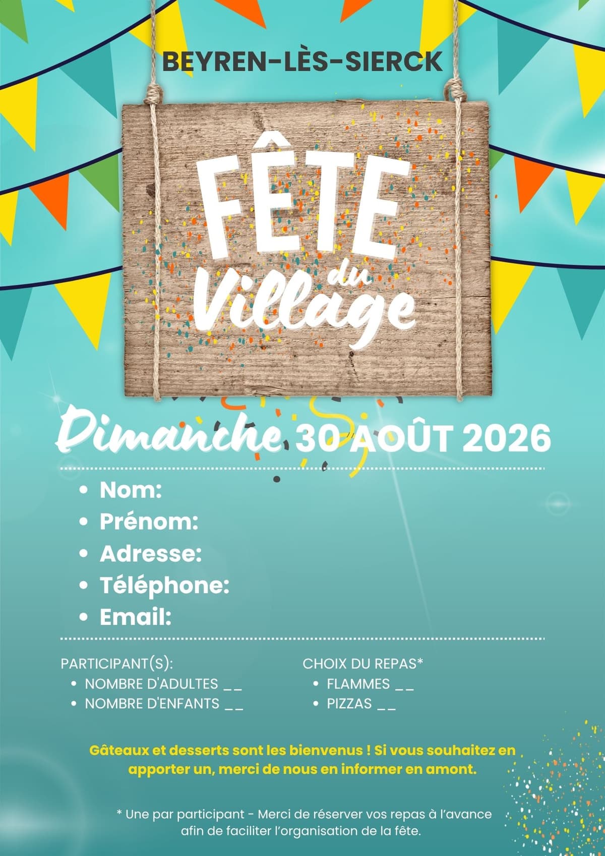 Fête du village