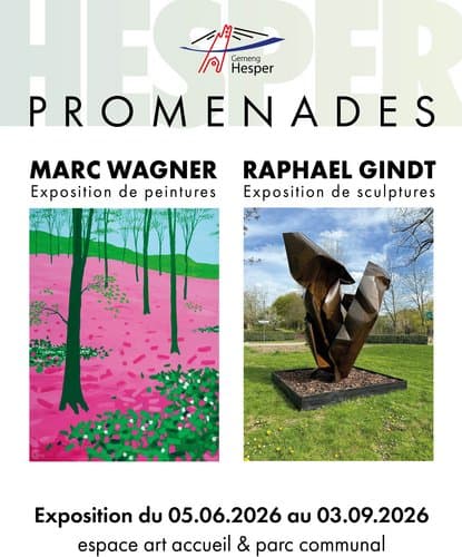 Exhibition - Promenades - Marc Wagner & Raphael Gindt