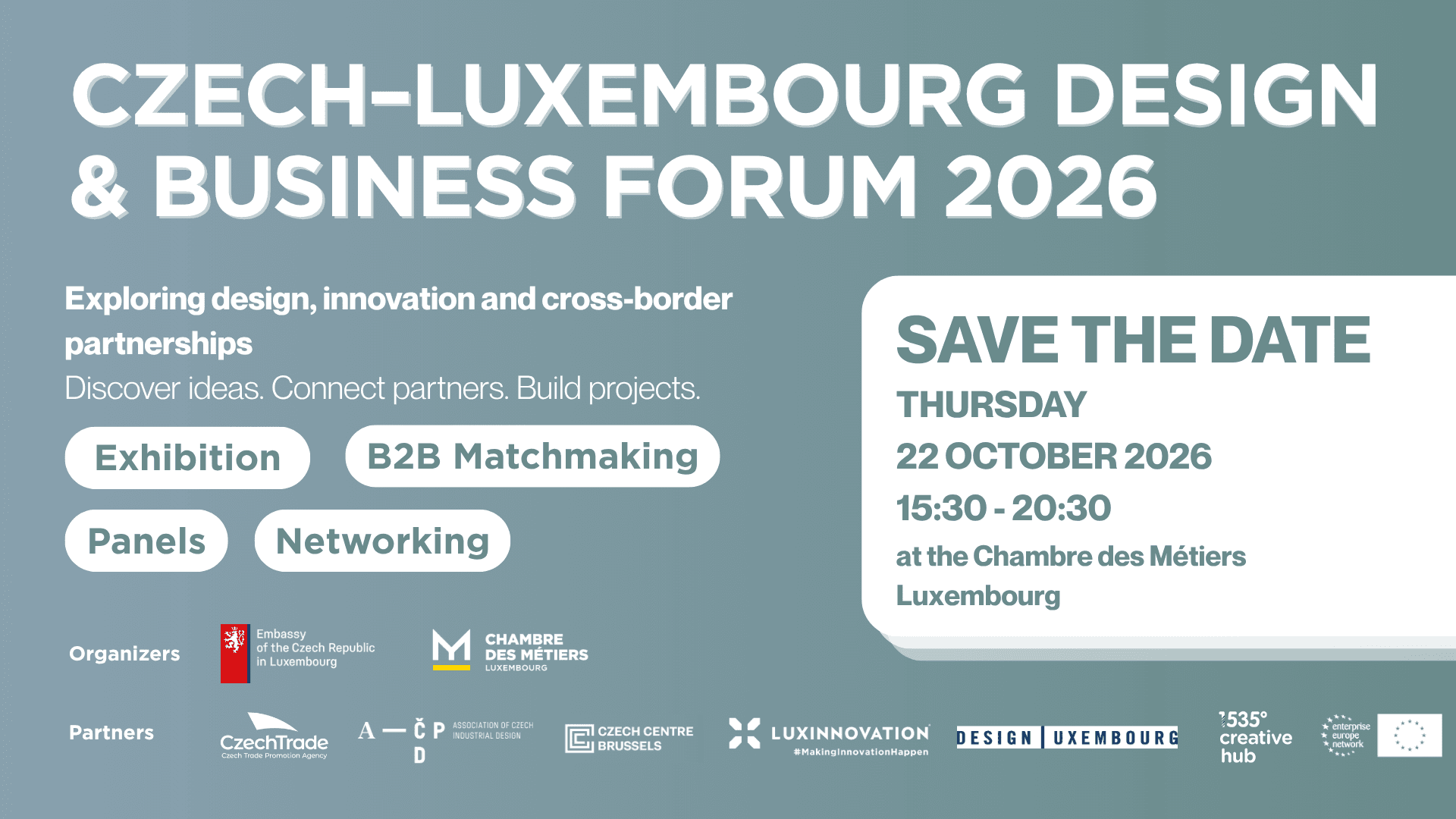 Czech–Luxembourg Design & Business Forum 2026
