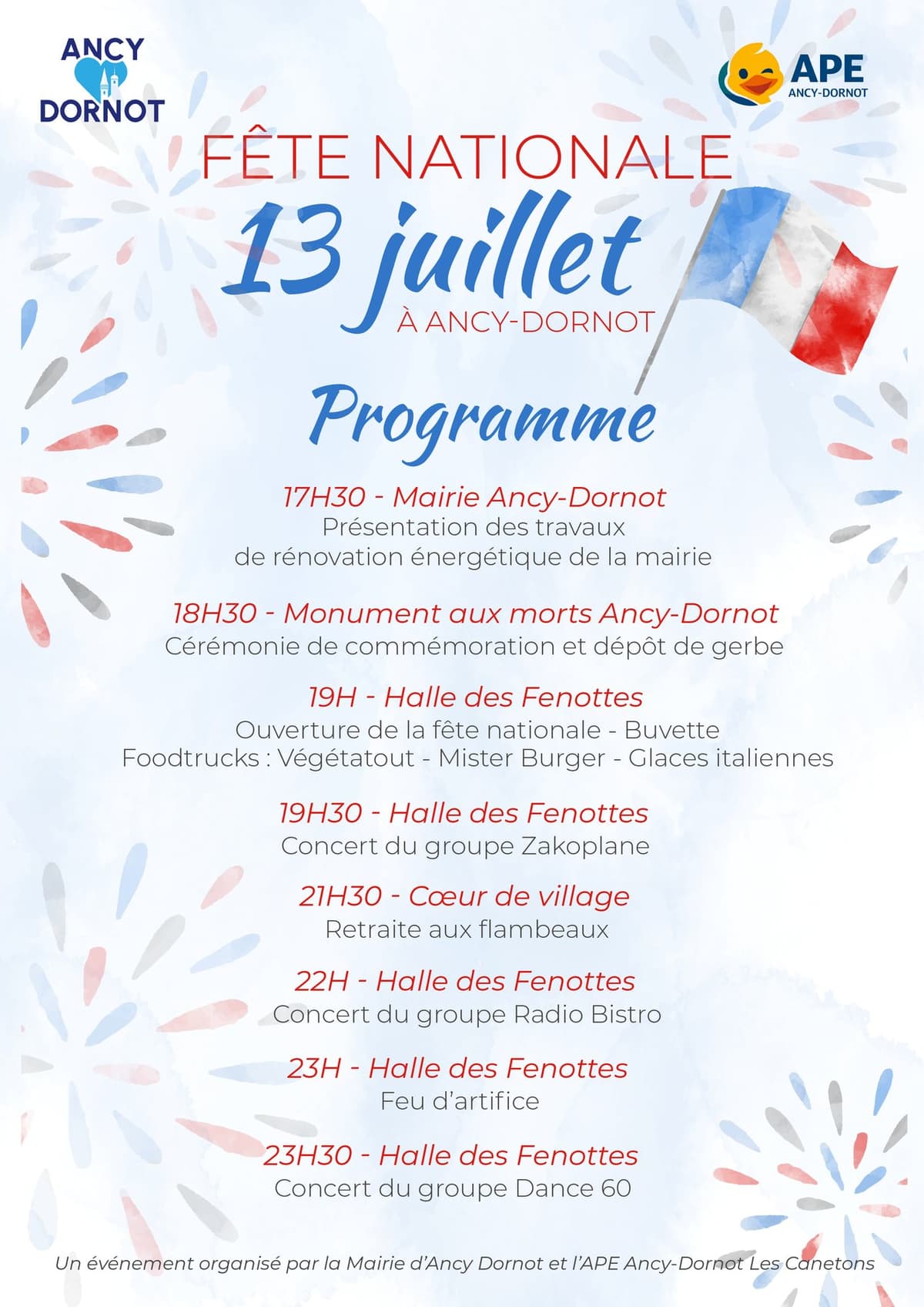 On July 13th, Ancy‑Dornot brings out the lanterns and celebrates!