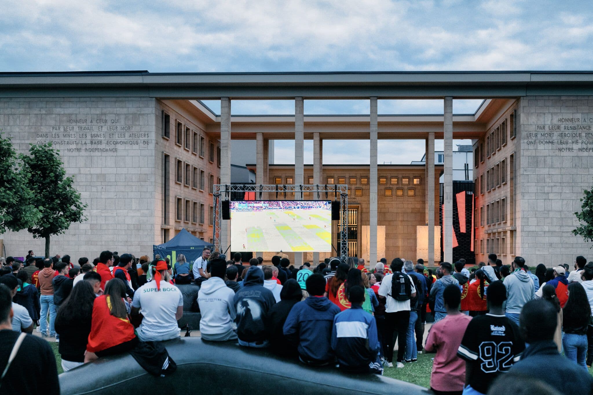 Diffusion publique de la Coupe du monde FIFA
