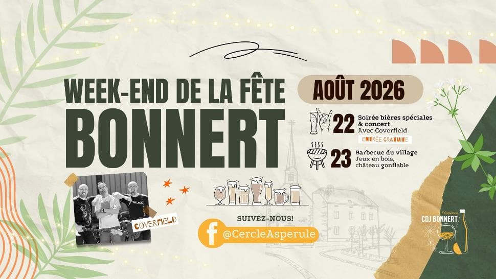 Week-end de la fête à Bonnert