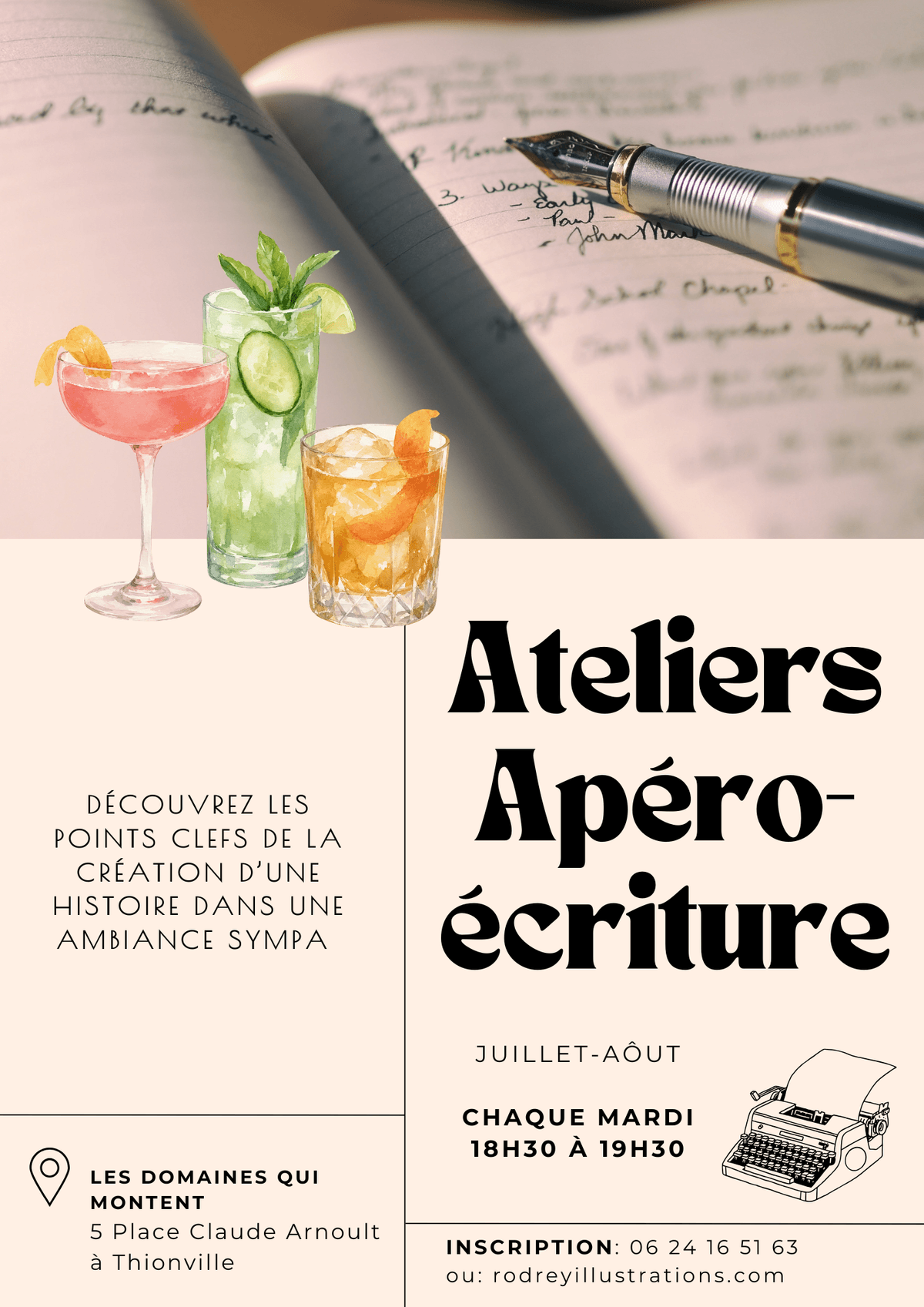 Ateliers apéro-écriture