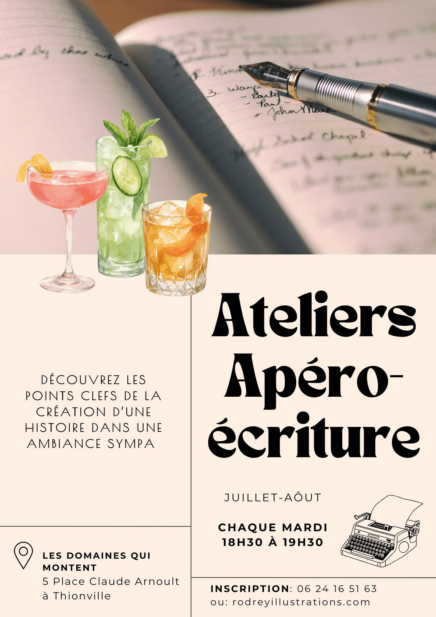 Ateliers apéro-écriture