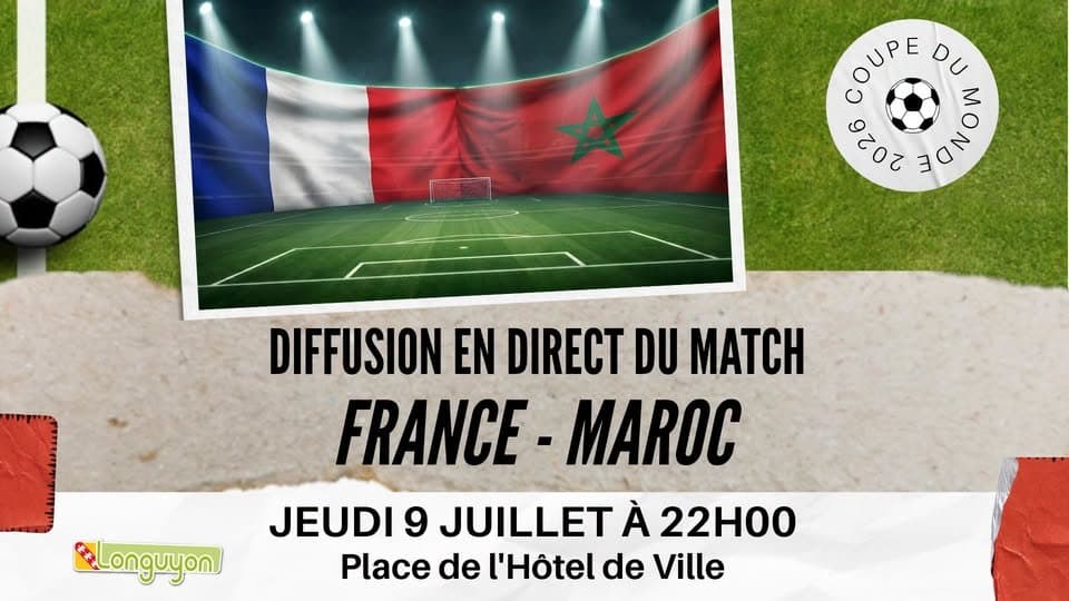 Football World Cup France Morocco