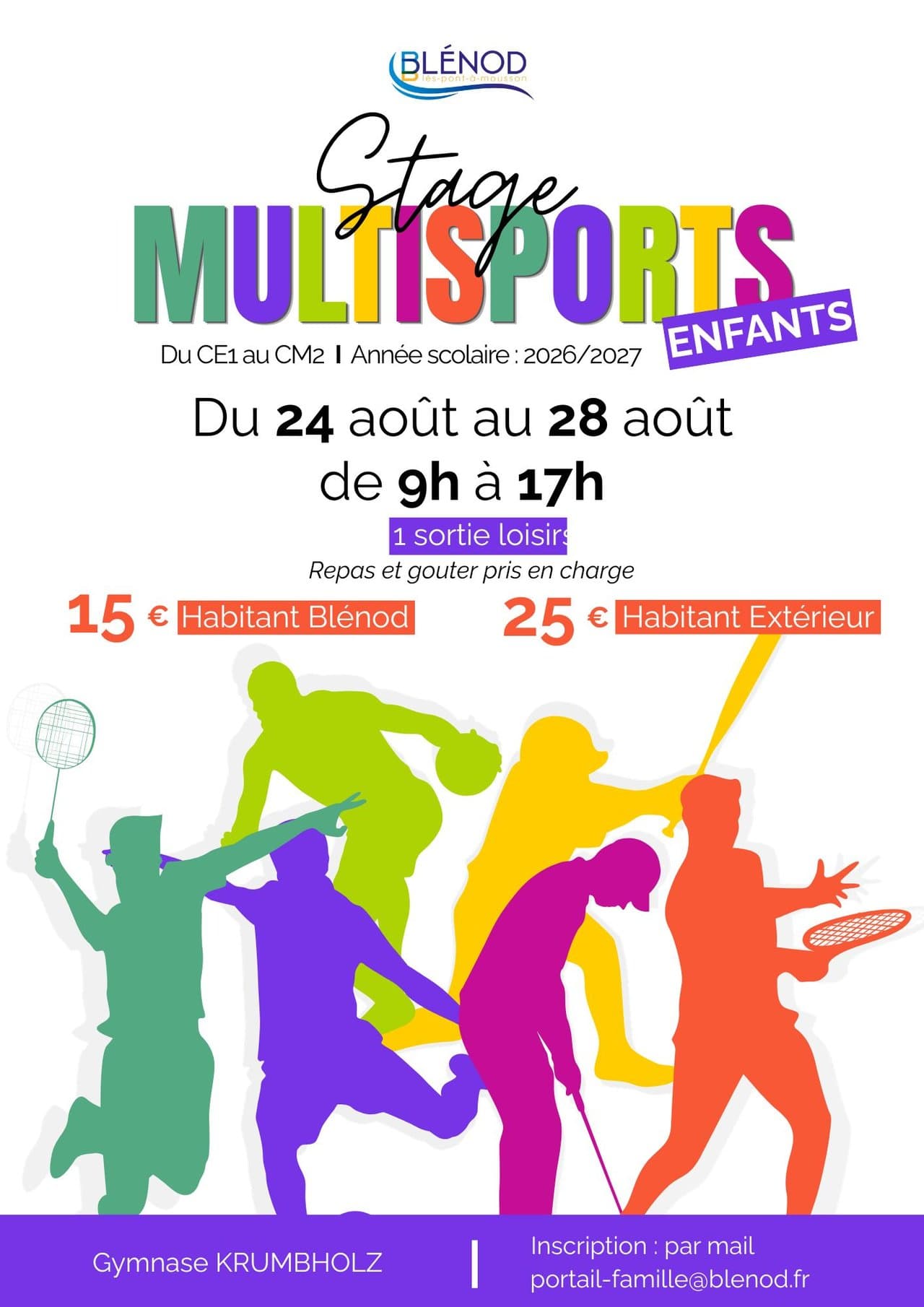 Stage multisports enfants