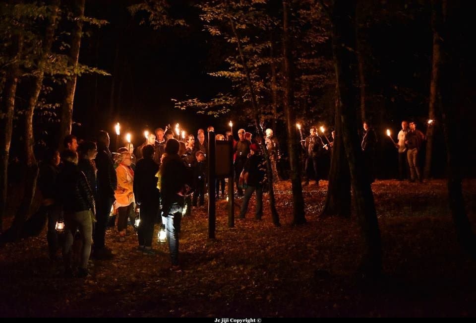 Visite aux lanternes du Camp Marguerre