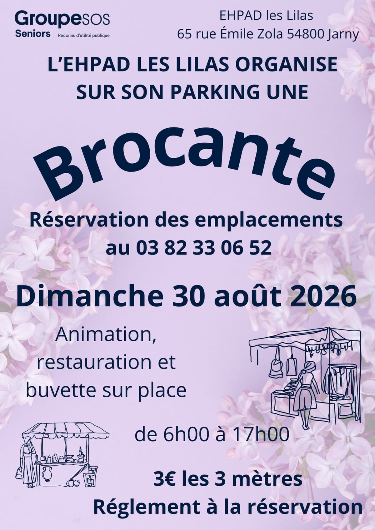 Animation - Brocante à l'Ehpad
