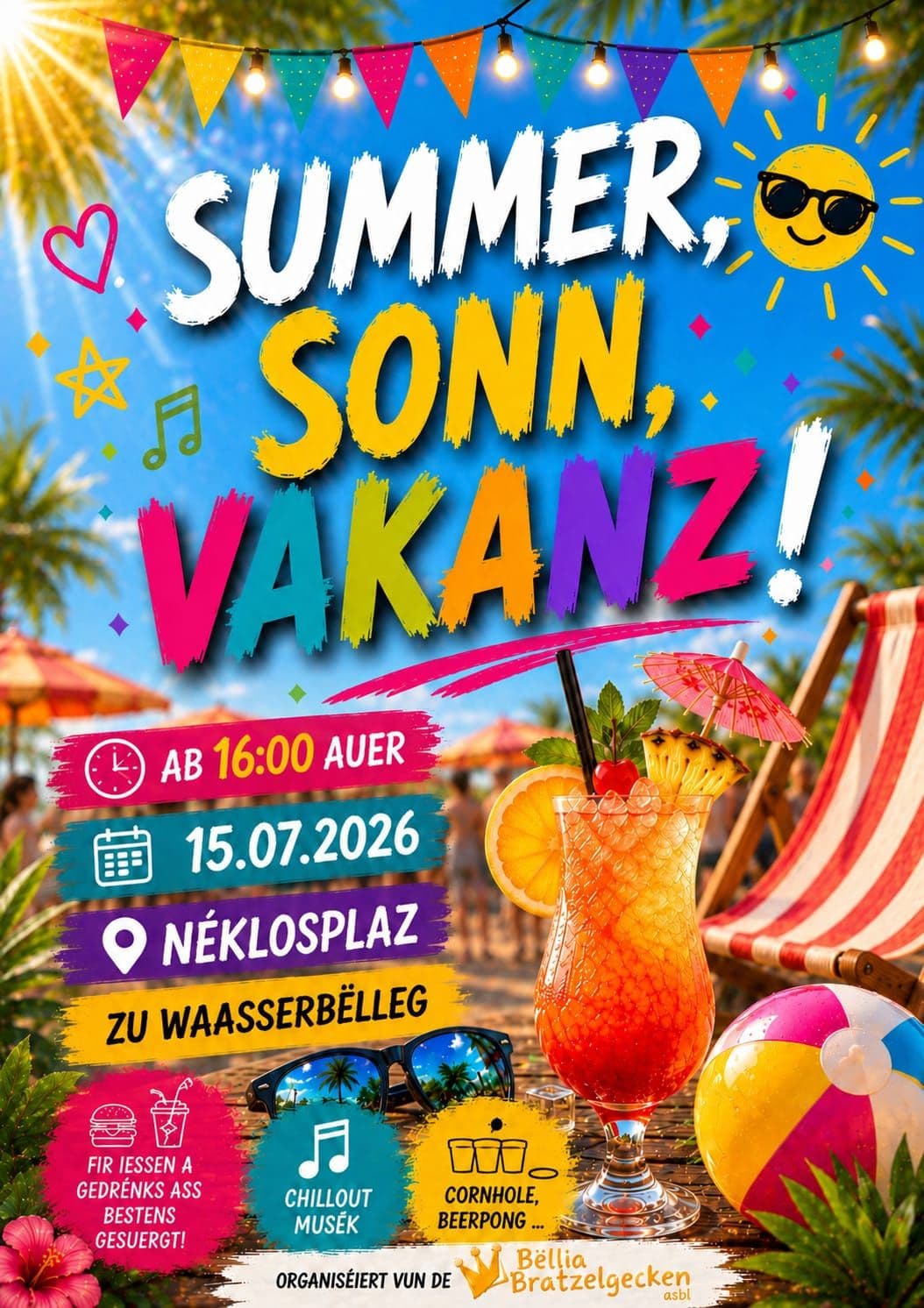 Été, soleil & vacances – ça se fête !