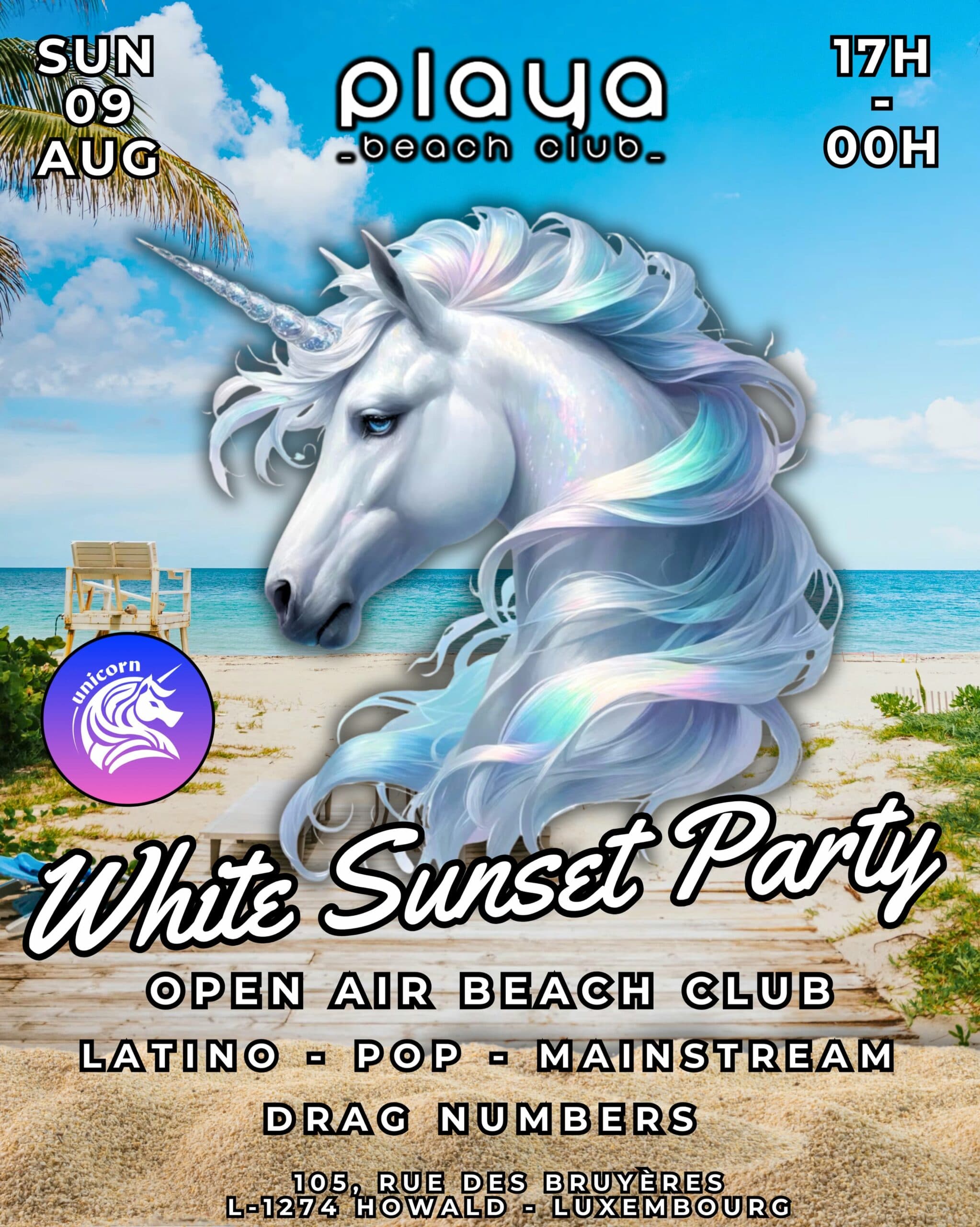 White Sunset Party