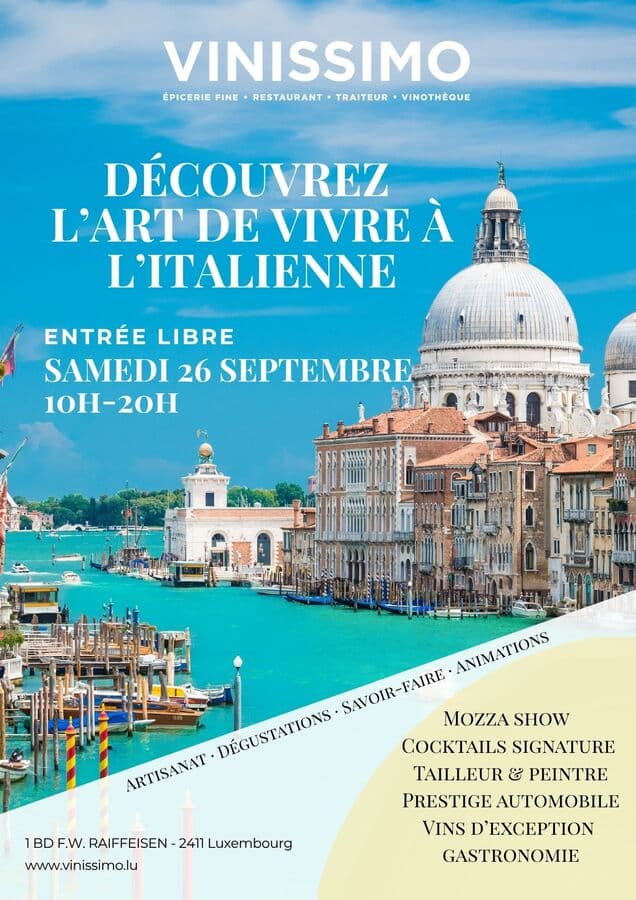 L'art de vivre à l'italienne