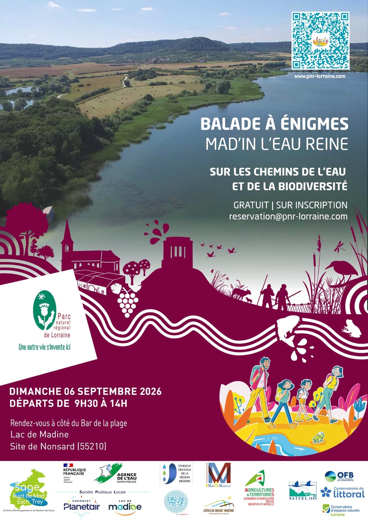 Balade à énigmes « Mad'in L'Eau Reine »