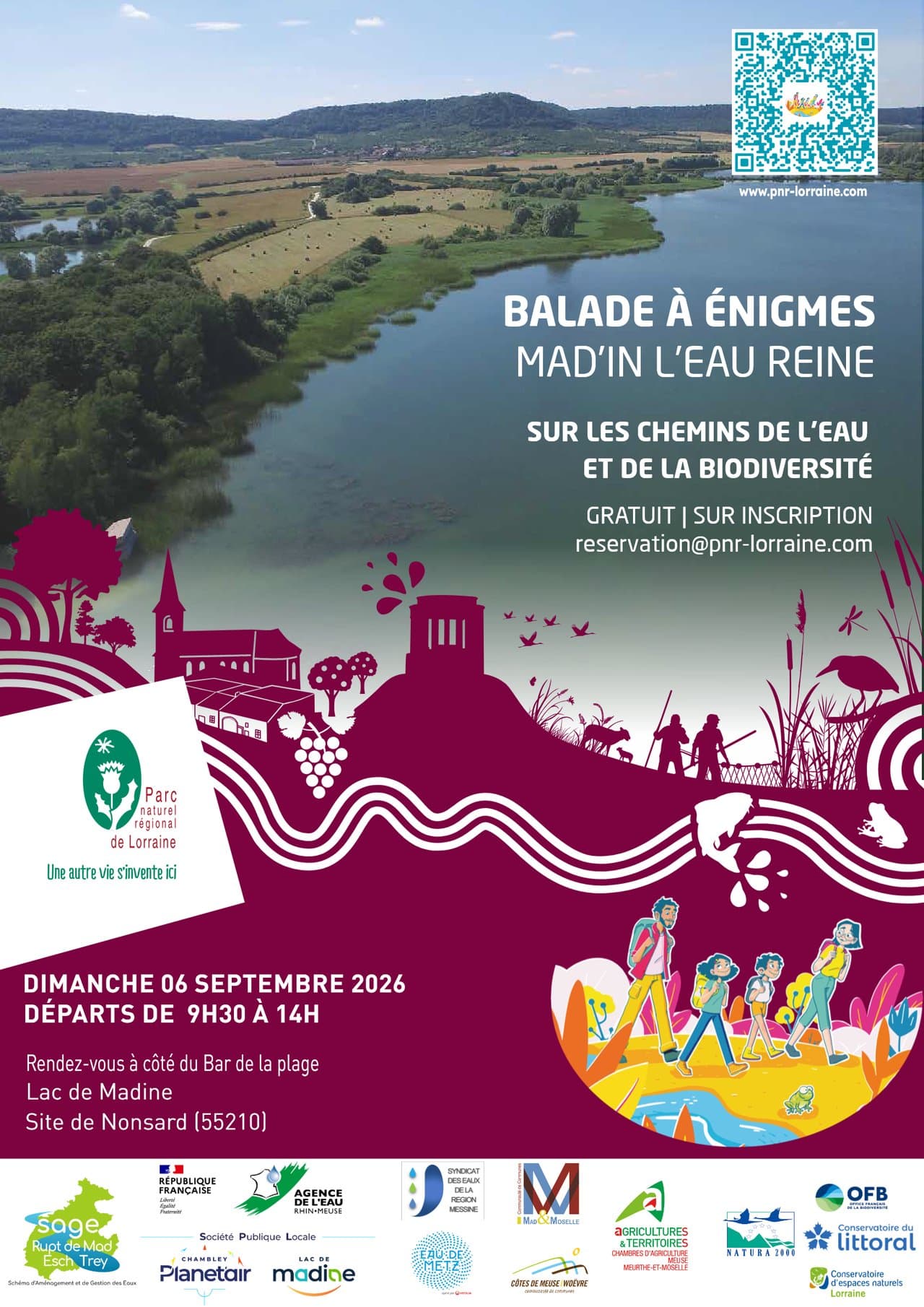 Balade à énigmes « Mad'in L'Eau Reine »