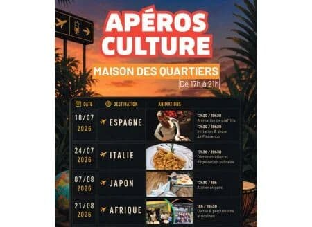 Maison des Quartiers: Cultural Apéros