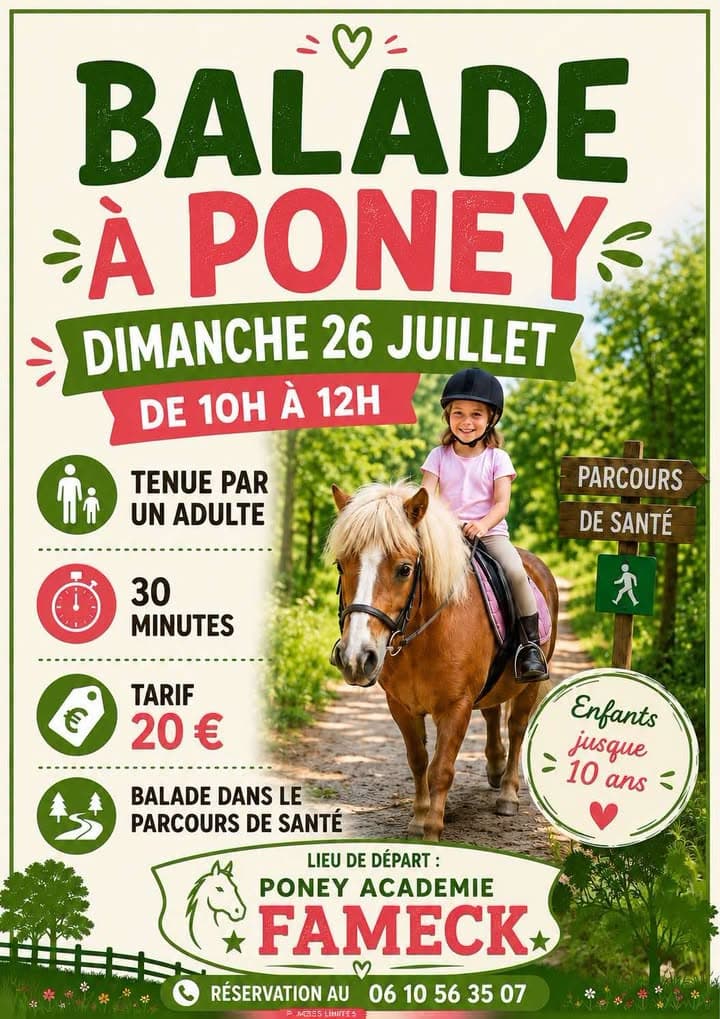 Balade à poney