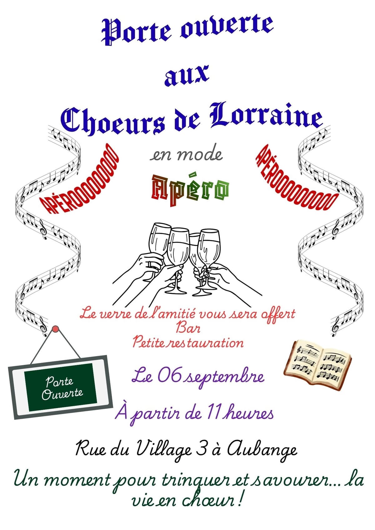 Open Day at Chœurs de Lorraine