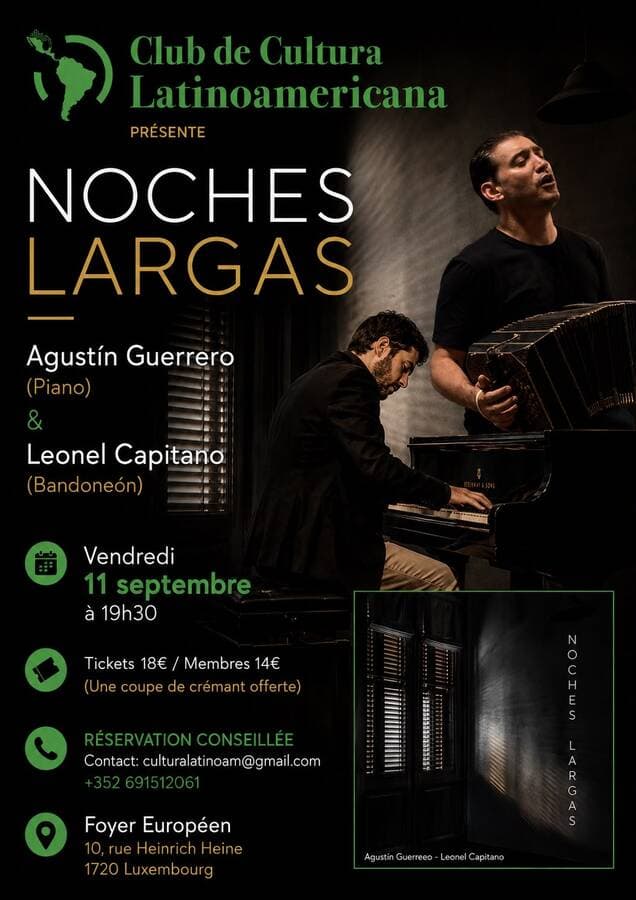 Tango concert “NOCHES LARGAS”