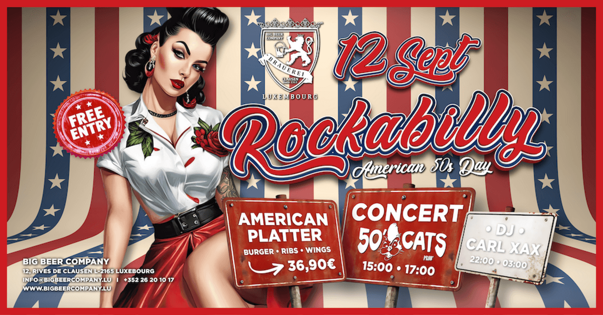 Rockabilly • Journée américaine des années 50