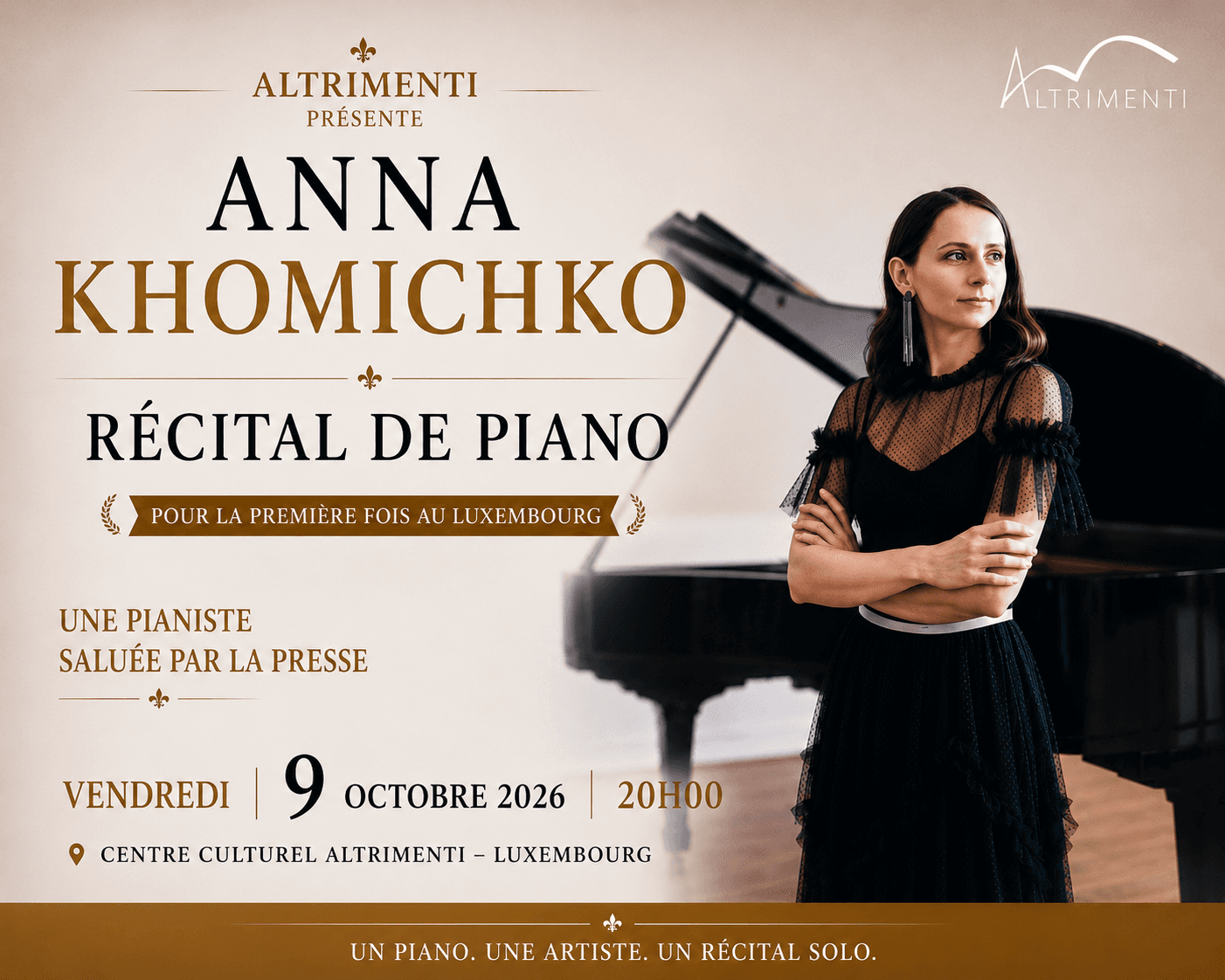 Anna Khomichko – Piano Recital