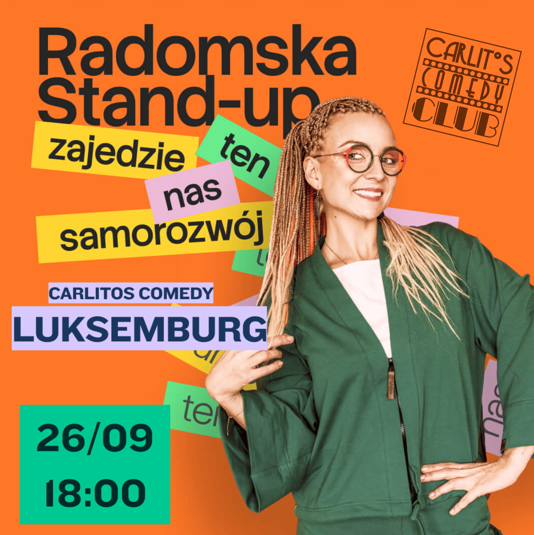 Aleksandra Radomska dans le programme « Zaj**** nas ten samorozwój » | Stand-up