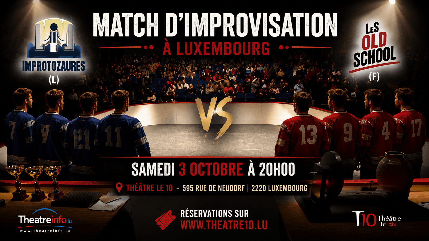 Luxembourg vs France Improvisation Match