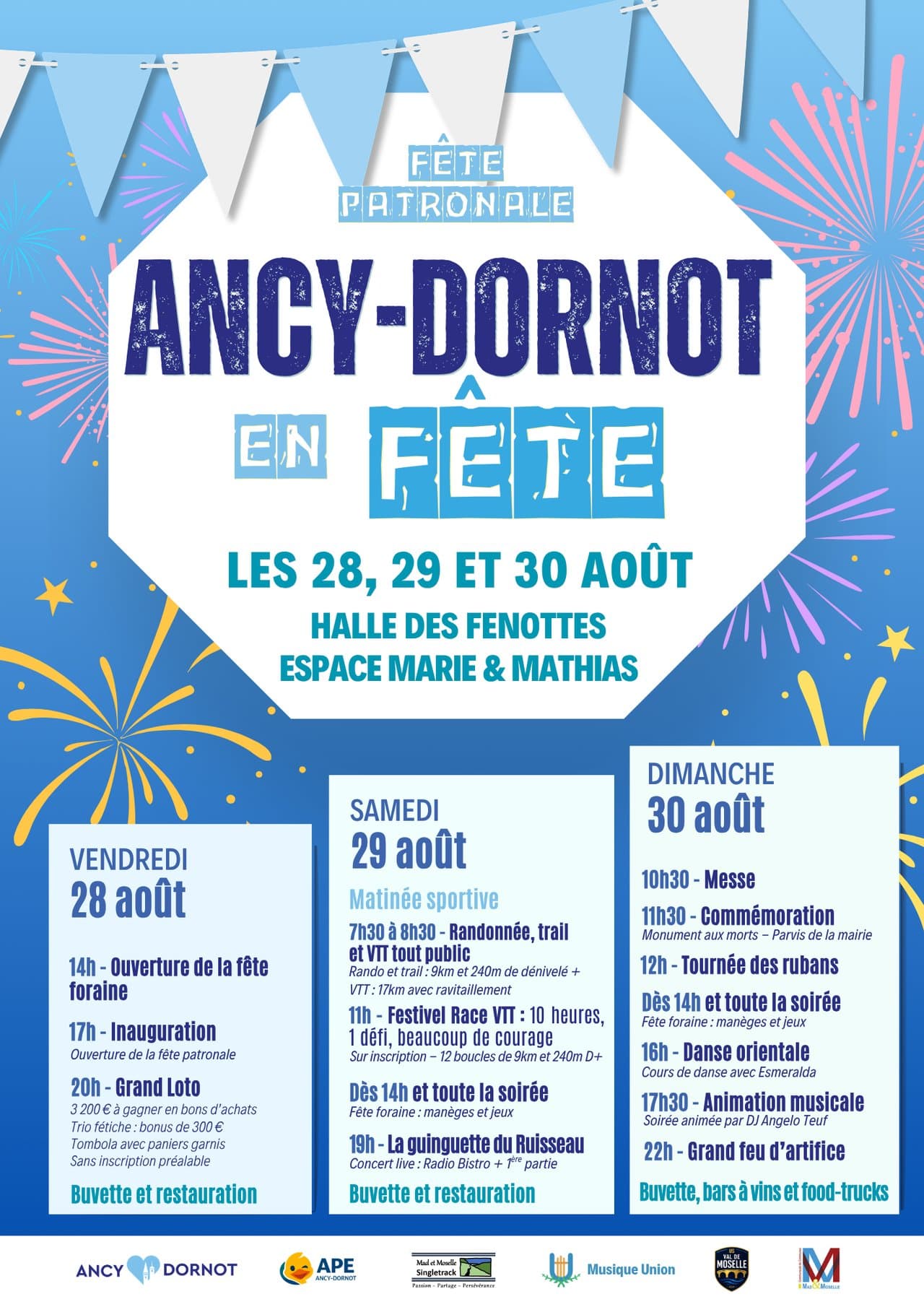 Fête patronale - Ancy-Dornot en fête