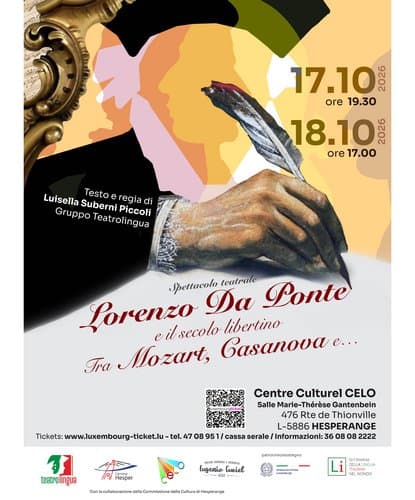 Theatre performance – Lorenzo Da Ponte