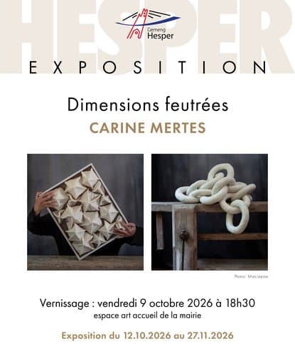 Exhibition opening – Dimensions feutrées
