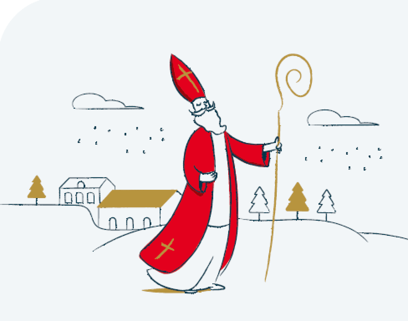 Saint-Nicolas au Centre culturel Paul Barblé