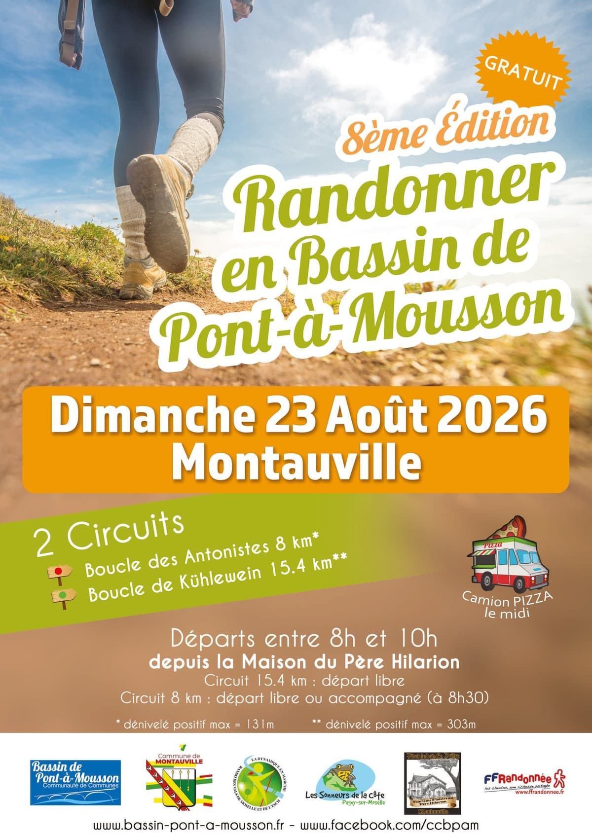 Hiking in the Pont-à-Mousson area: get a breath of fresh air!