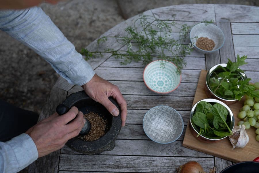 Atelier de cuisine Ayurveda et BIO avec John Schlammes