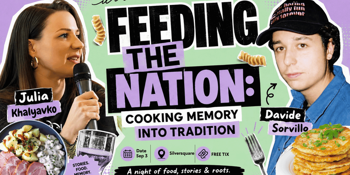 Bourgmeisterin: Fireside Chat – Feeding the Nation: Cooking Memory Into Tradition